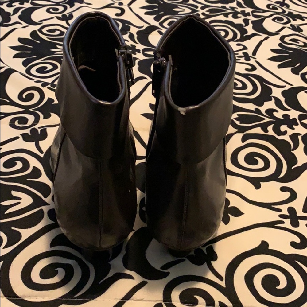 Ruby And Bloom Brown Leather Ankle Boots - image 2